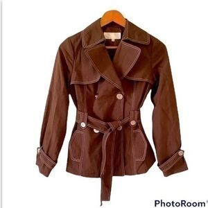 Trench Coat shortie lightweight size Small